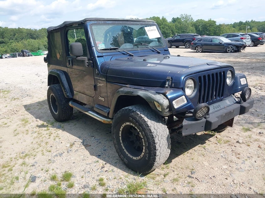 2001 JEEP WRANGLER SPORT | 1J4FA49S61P345751 | UPCARS