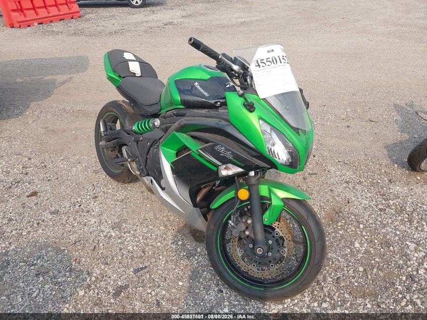 2016 KAWASAKI EX650 F | JKAEXEF19GDA26482 | UPCARS