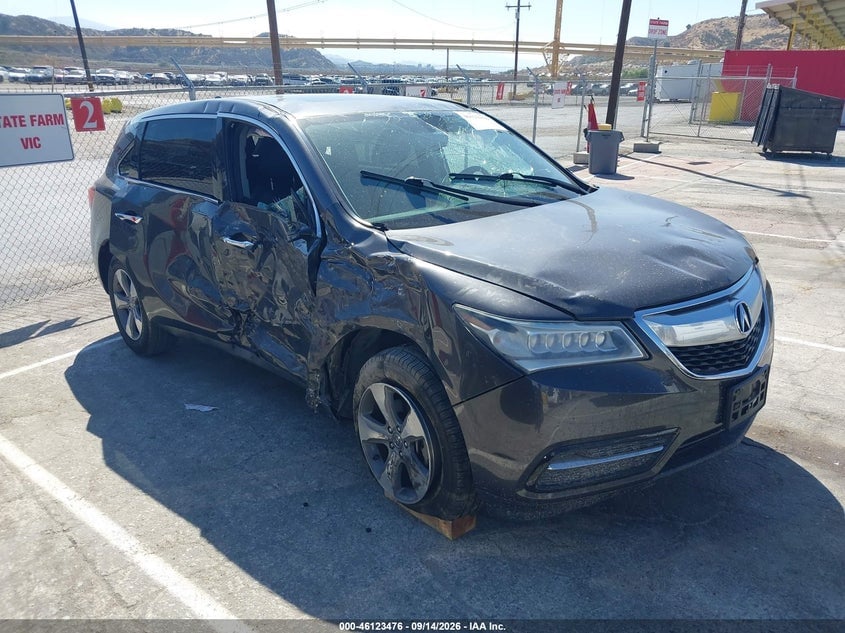 2014 ACURA MDX | 5FRYD3H25EB015406 | UPCARS