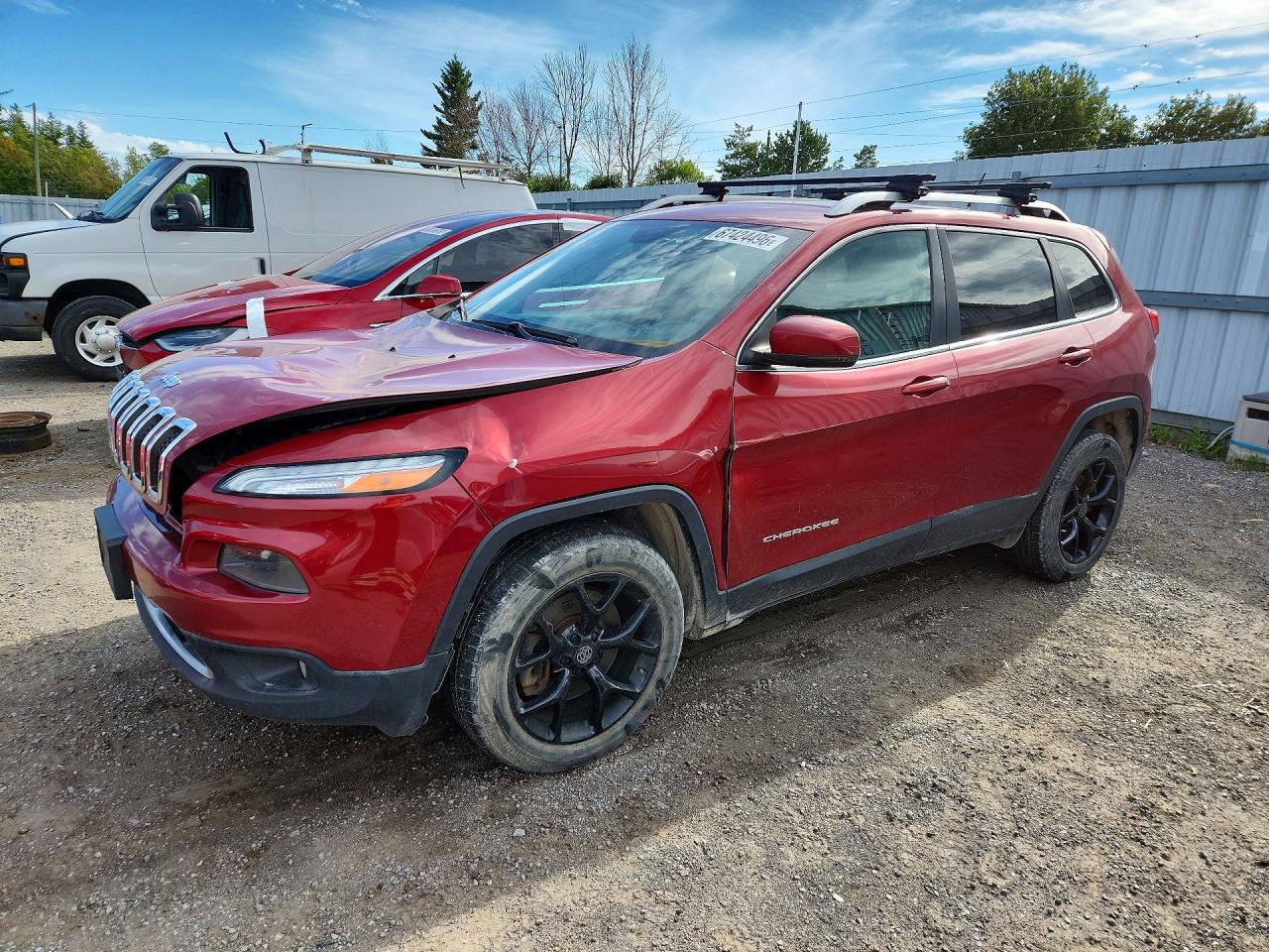 2015 JEEP CHEROKEE LIMITED | 1C4PJMDS7FW661772 | UPCARS