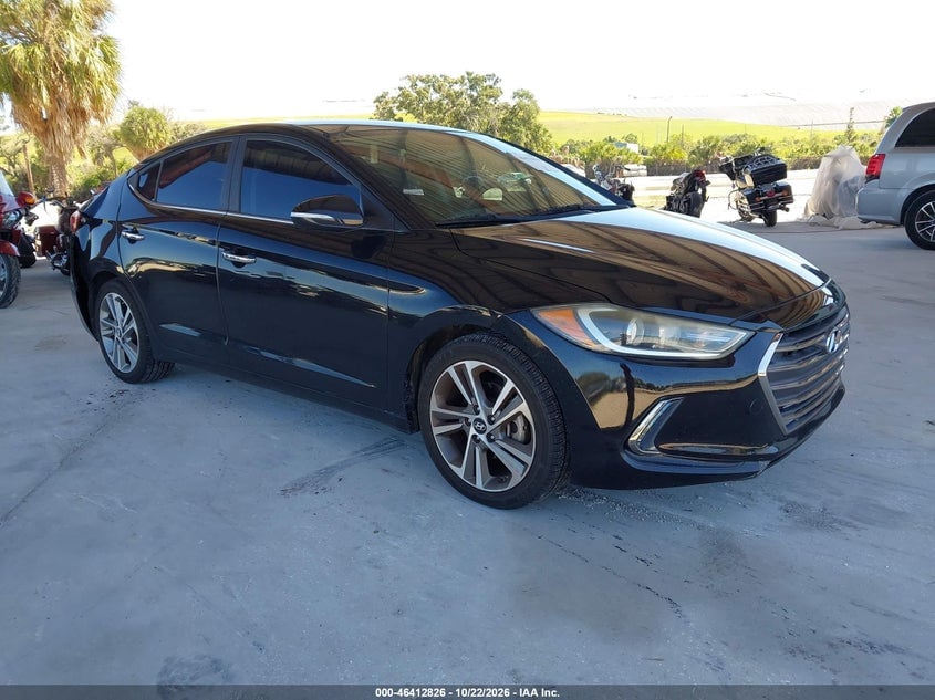 2017 HYUNDAI ELANTRA LIMITED | KMHD84LF2HU179823 | UPCARS