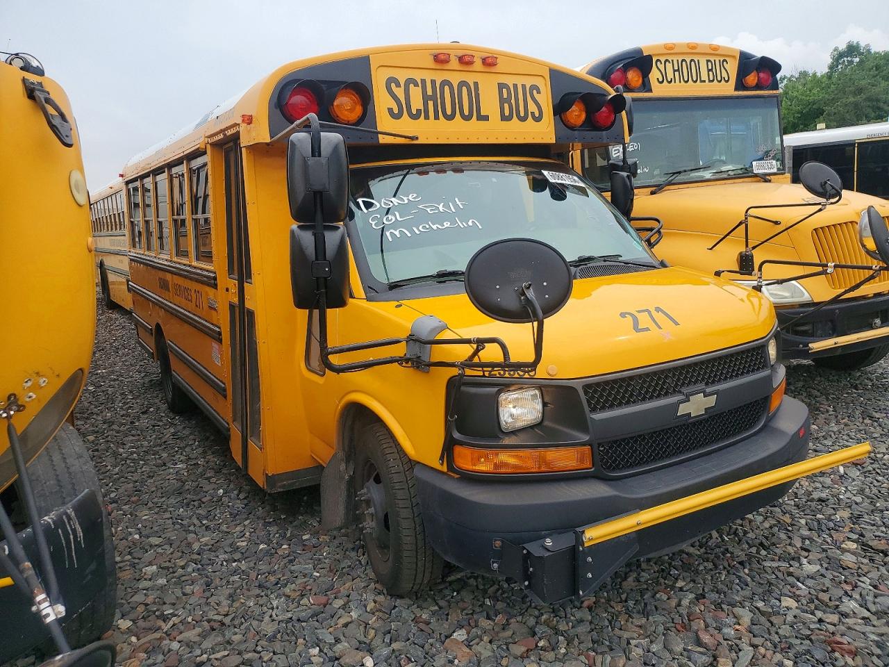 2012 THOMABUSES EXPRESS CHEVROLET EXPRESS SCHOOL | 1GB3G3BG8C1179315 | UPCARS