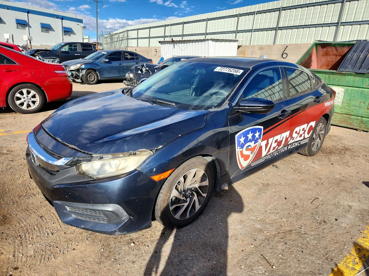 2017 HONDA CIVIC EX | 19XFC2F74HE006131 | UPCARS