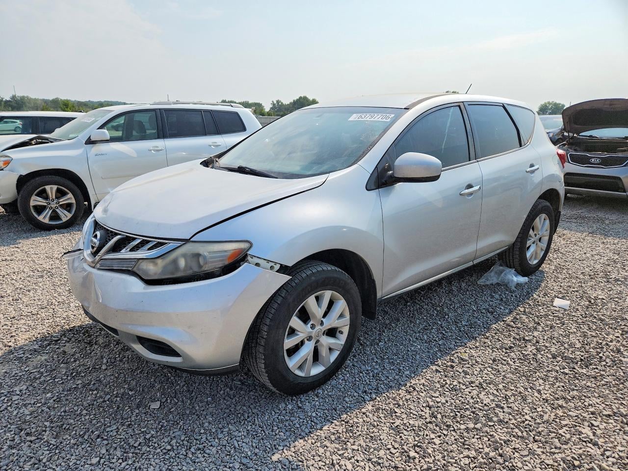 2012 NISSAN MURANO S | JN8AZ1MW4CW219810 | UPCARS