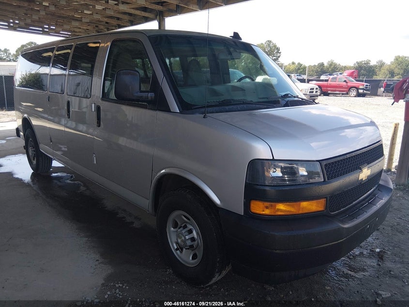 2022 CHEVROLET EXPRESS PASSENGE RWD 3500 EXTENDED WHEELBASE LS | 1GAZGNFP1N1139374 | UPCARS