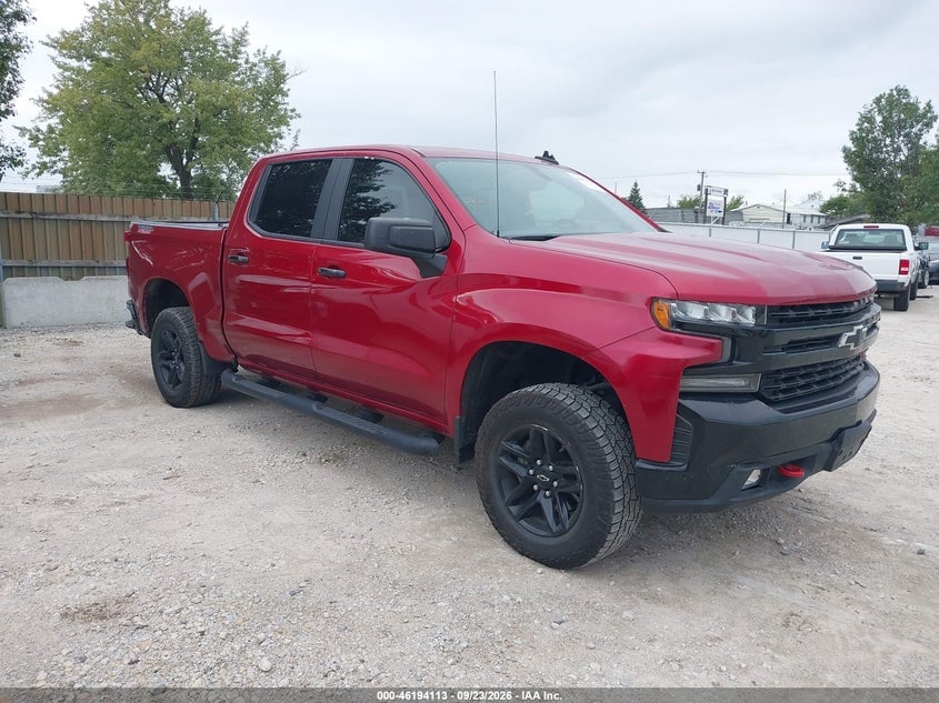 2021 CHEVROLET SILVERADO 1500 4WD  SHORT BED LT TRAIL BOSS | 1GCPYFEL2MZ386824 | UPCARS
