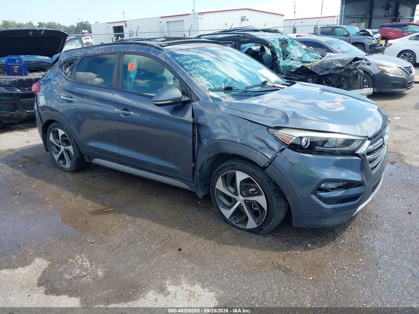 2017 HYUNDAI TUCSON LIMITED | KM8J33A27HU354112 | UPCARS