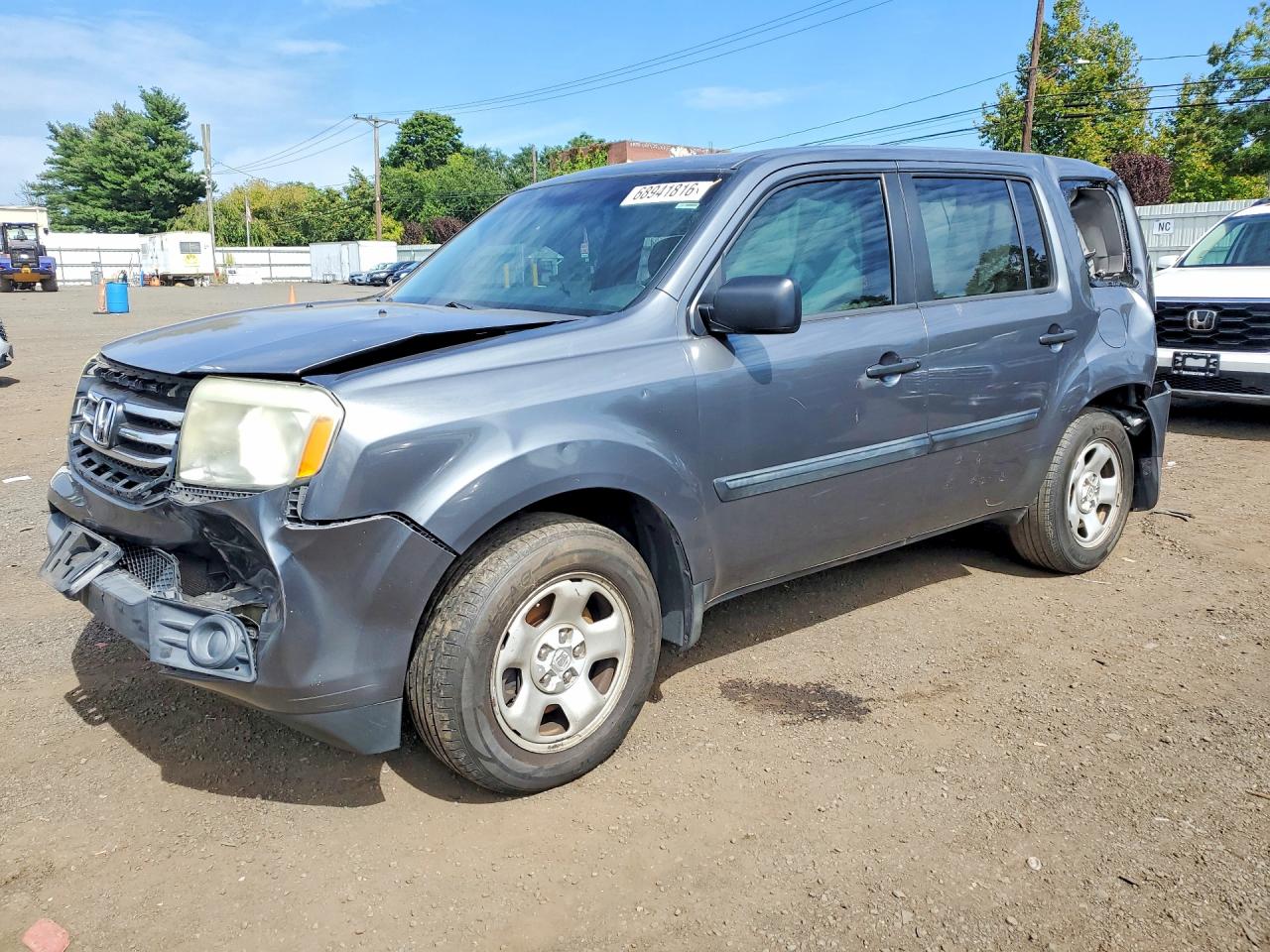2012 HONDA PILOT LX | 5FNYF4H24CB002595 | UPCARS