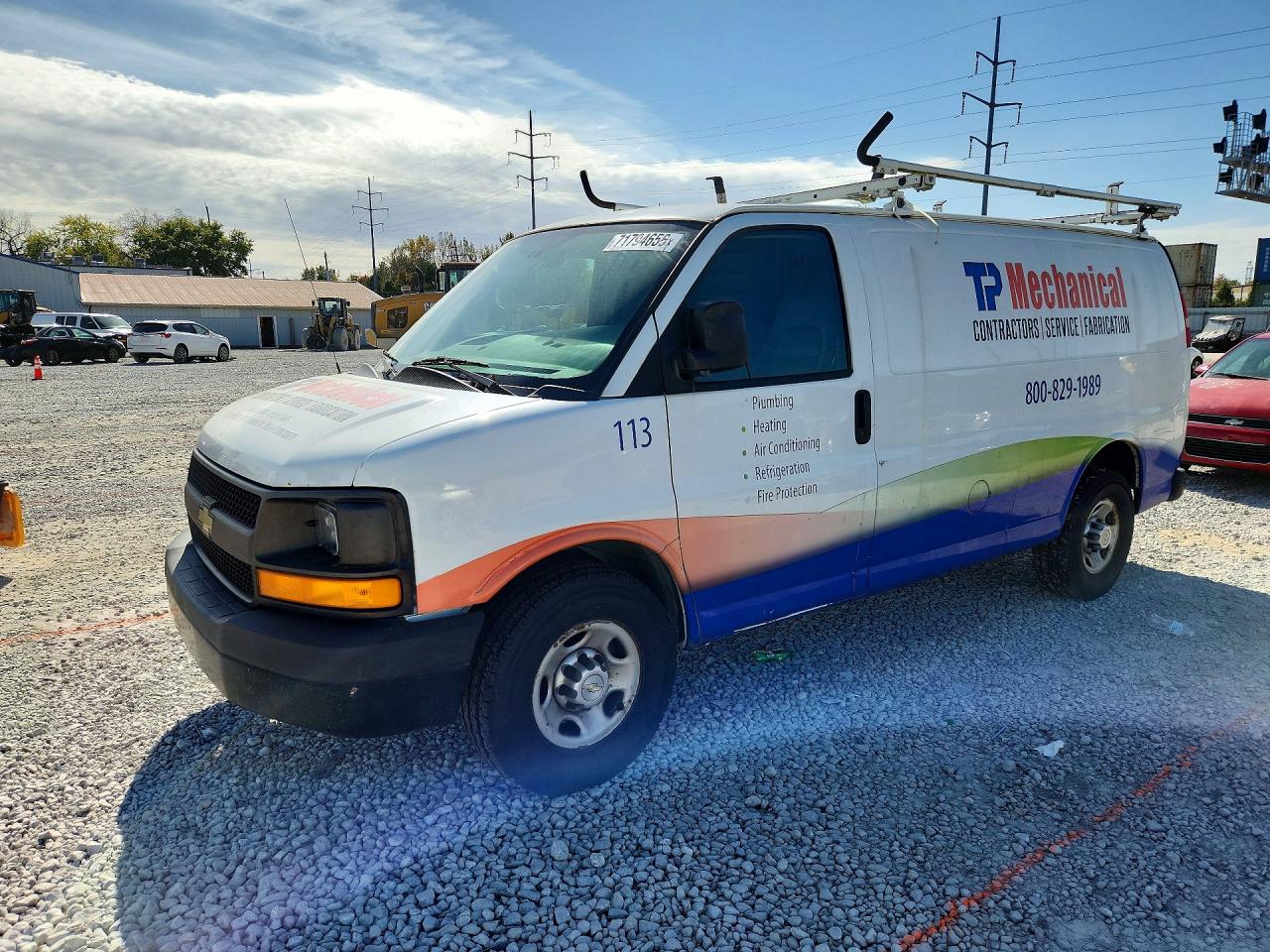 2014 CHEVROLET EXPRESS | 1GCWGFCA2E1160914 | UPCARS