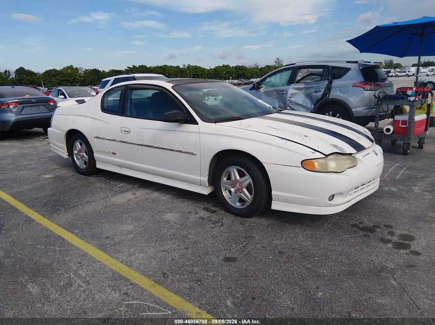 2001 CHEVROLET MONTE CARLO SS | 2G1WX15K219247333 | UPCARS