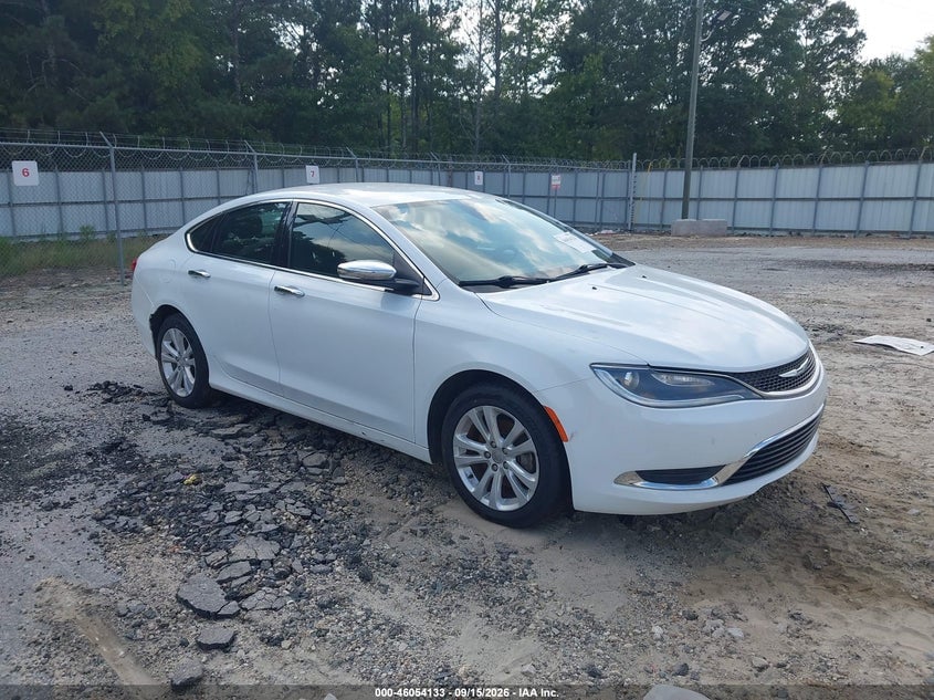 2016 CHRYSLER 200 LIMITED | 1C3CCCABXGN154402 | UPCARS