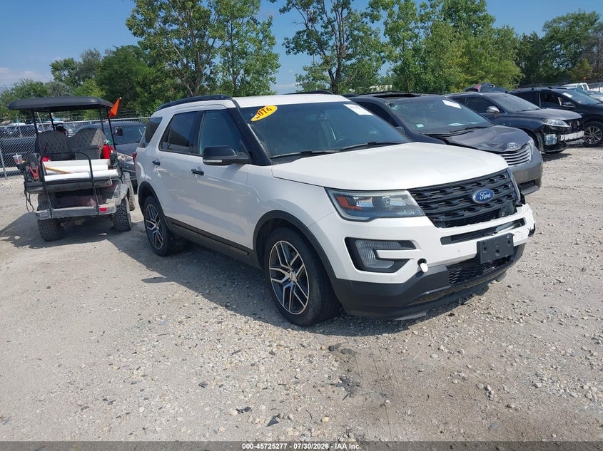 2016 FORD EXPLORER SPORT | 1FM5K8GTXGGB30380 | UPCARS