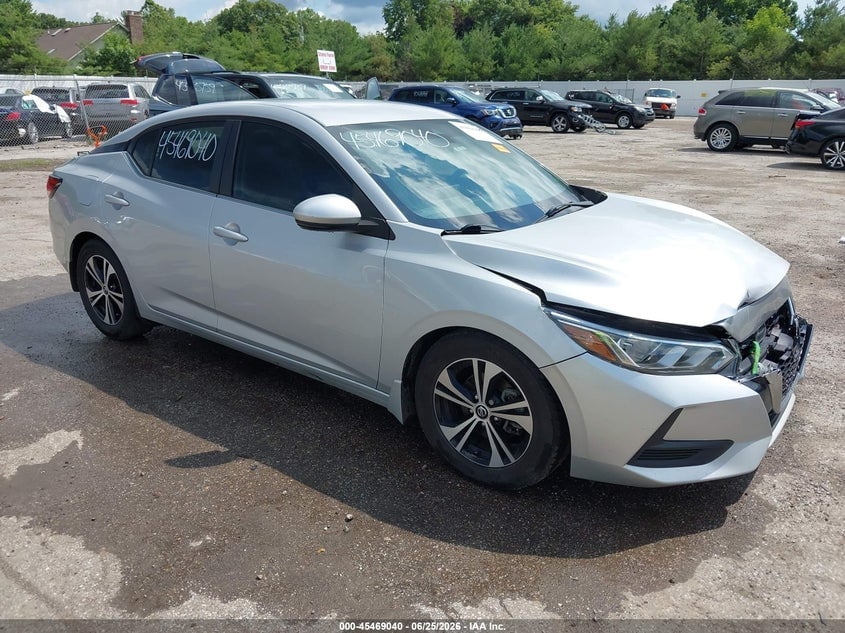 2020 NISSAN SENTRA SV XTRONIC CVT | 3N1AB8CV0LY225116 | UPCARS