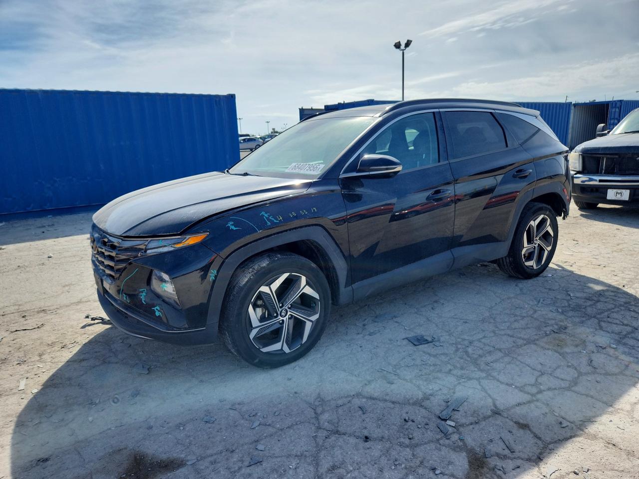 2022 HYUNDAI TUCSON LIMITED | KM8JECA11NU033261 | UPCARS