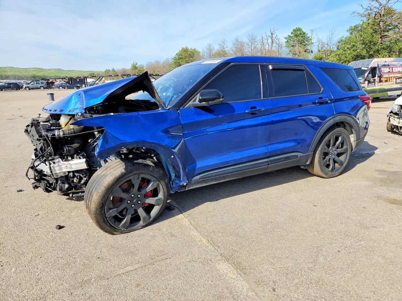 2022 FORD EXPLORER ST | 1FM5K8GC4NGC30469 | UPCARS