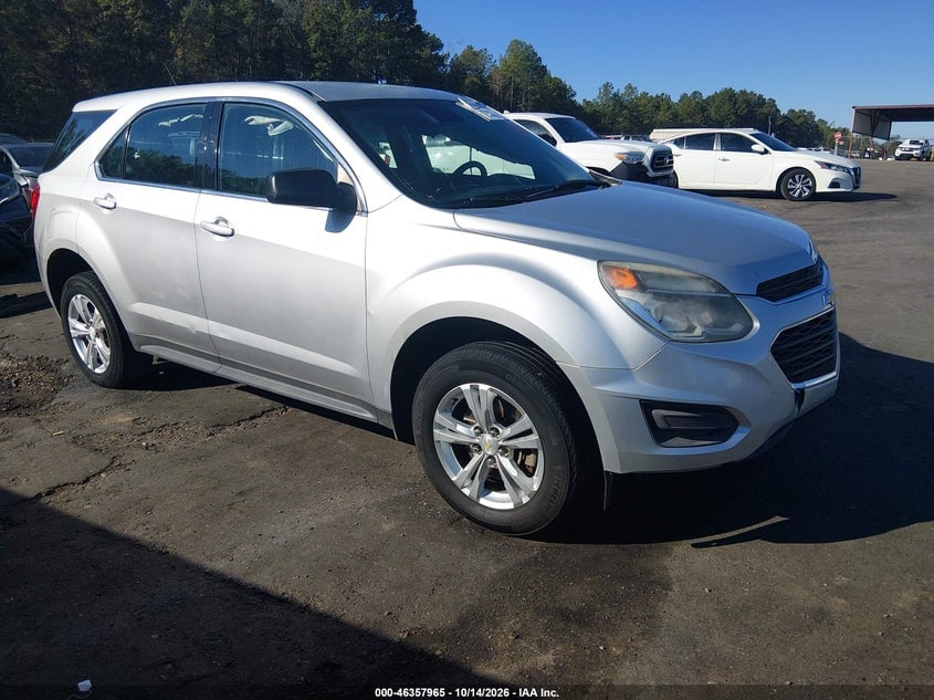 2016 CHEVROLET EQUINOX LS | 2GNALBEK8G1188547 | UPCARS