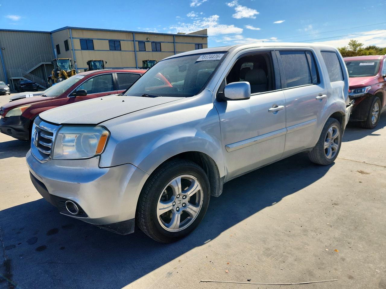 2012 HONDA PILOT EXL | 5FNYF3H51CB029418 | UPCARS