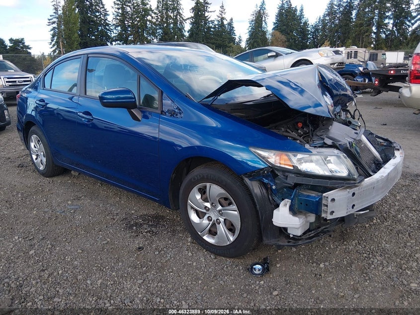 2014 HONDA CIVIC LX | 19XFB2F51EE212701 | UPCARS