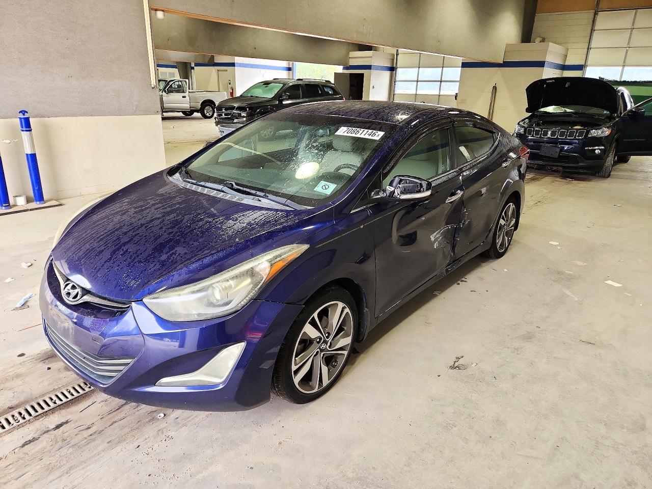2014 HYUNDAI ELANTRA LIMITED | 5NPDH4AE9EH513477 | UPCARS