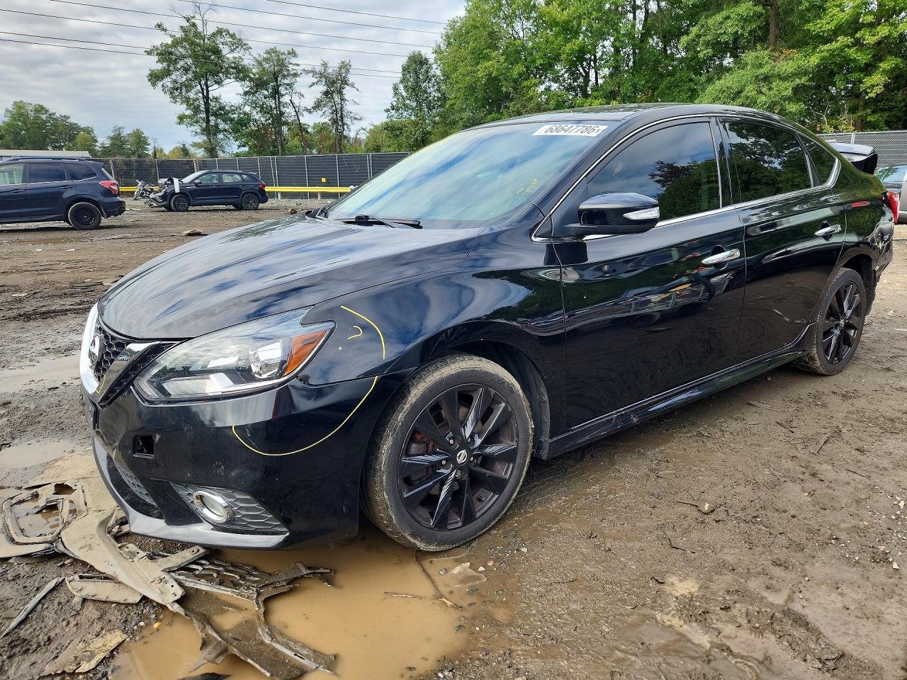 2017 NISSAN SENTRA SR TURBO | 3N1CB7AP7HY289605 | UPCARS