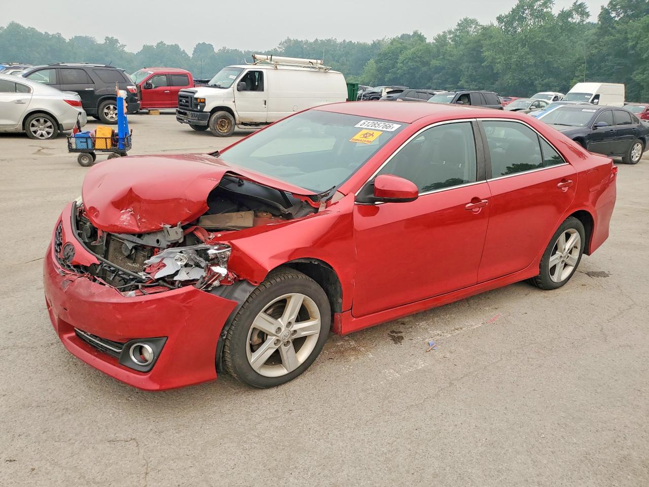 2014 TOYOTA CAMRY SE | 4T1BF1FK7EU861189 | UPCARS