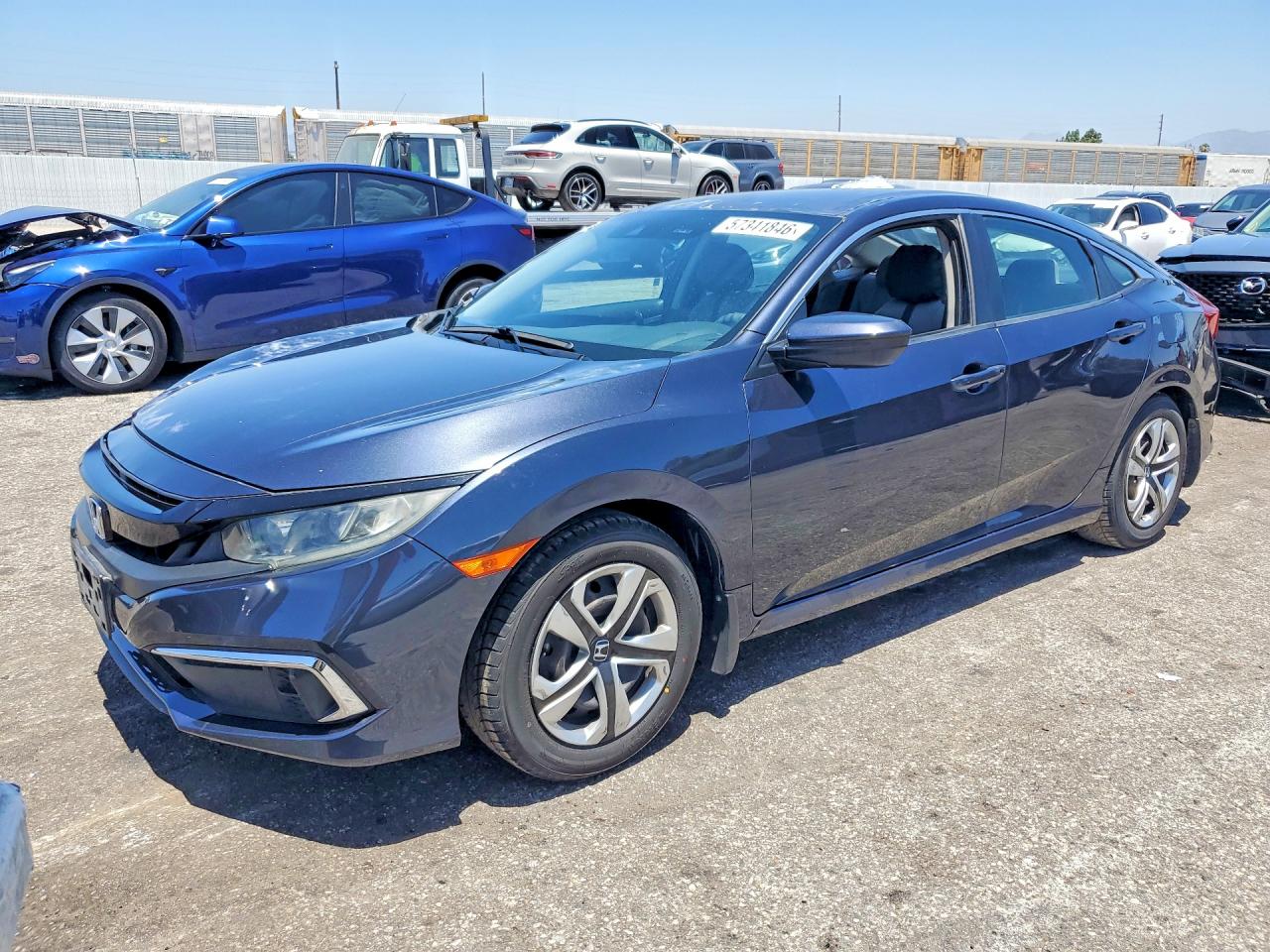 2019 HONDA CIVIC LX | 2HGFC2F63KH572513 | UPCARS