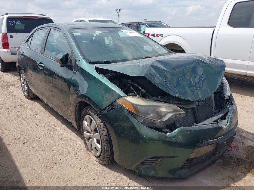 2016 TOYOTA COROLLA LE | 2T1BURHE3GC536412 | UPCARS