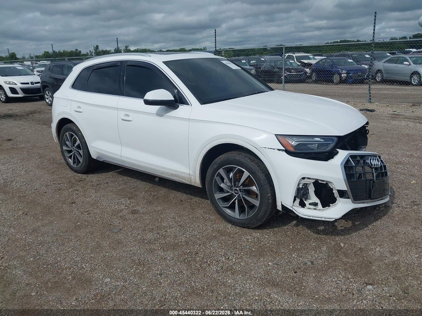 2021 AUDI Q5 PREMIUM 45 TFSI QUATTRO S TRONIC | WA1AAAFY7M2071821 | UPCARS
