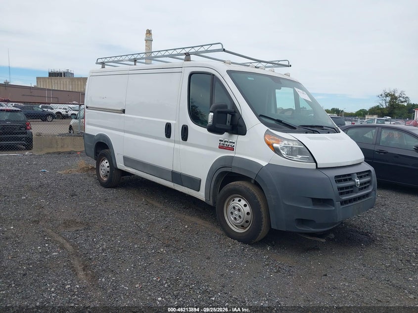2017 RAM PROMASTER 1500 LOW ROOF 136 WB | 3C6TRVAG7HE517852 | UPCARS