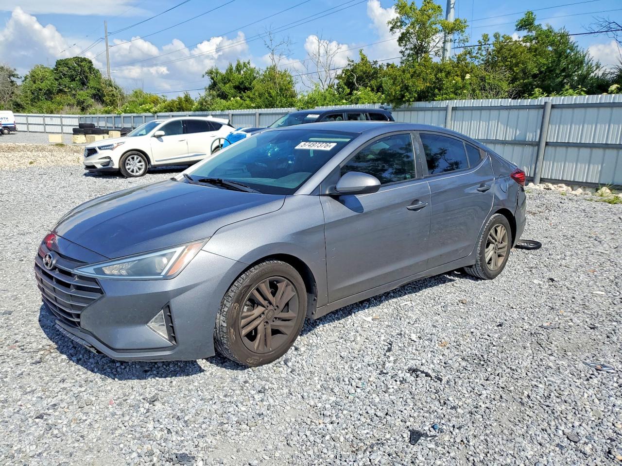 2019 HYUNDAI ELANTRA | KMHD84LF7KU845808 | UPCARS