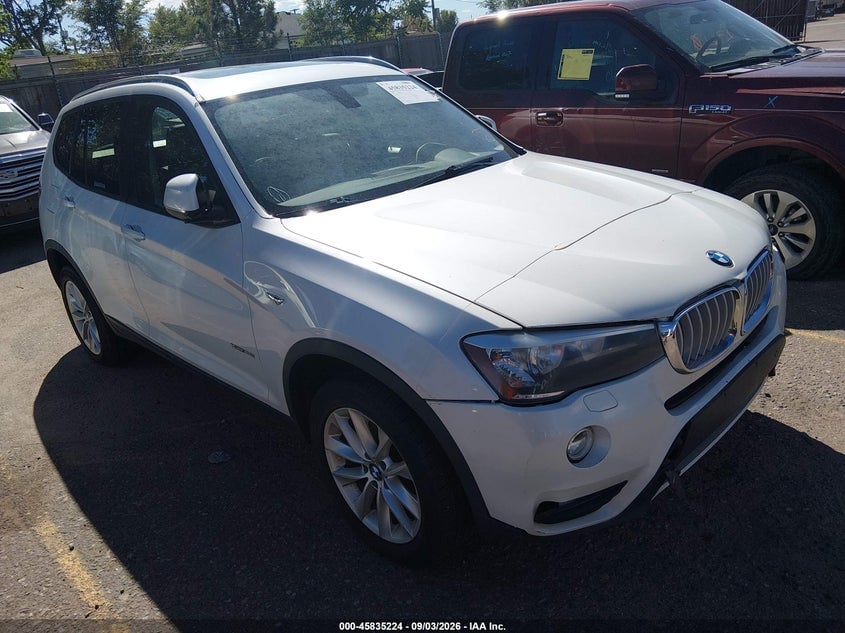2015 BMW X3 XDRIVE28I | 5UXWX9C55F0D50008 | UPCARS