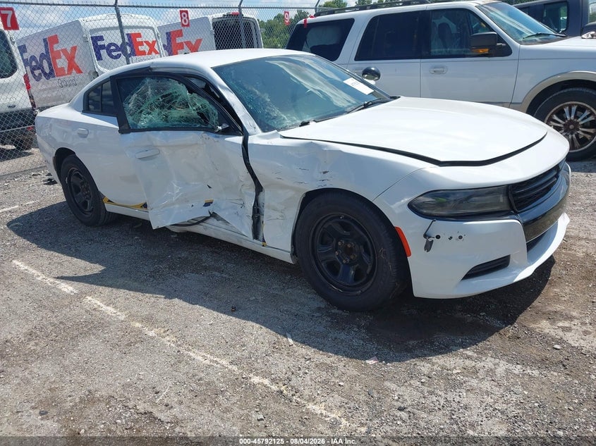 2023 DODGE CHARGER POLICE RWD | 2C3CDXAG3KH547546 | UPCARS