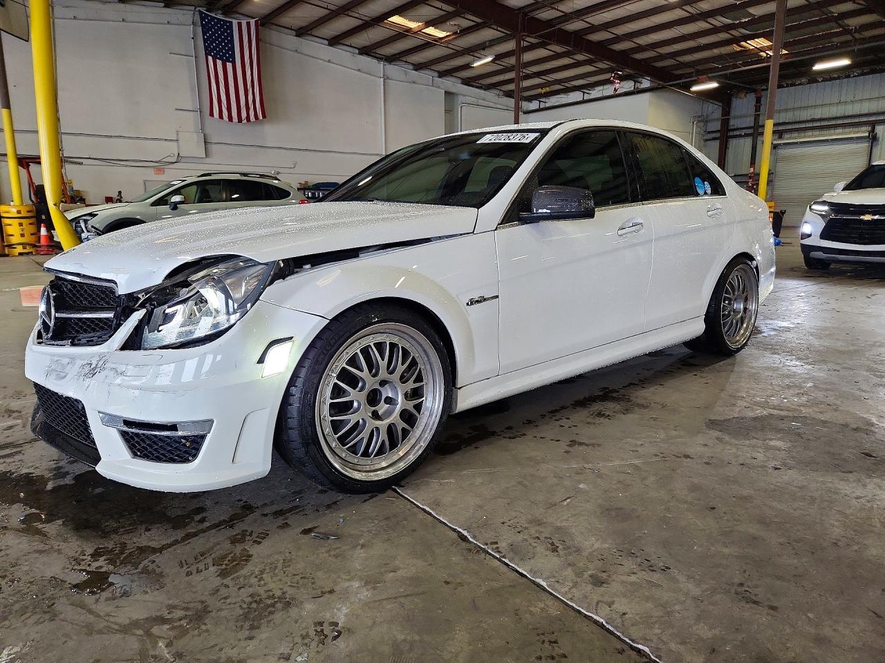 2014 MERCEDES-BENZ C-CLASS 63 AMG | WDDGF7HB4EA900676 | UPCARS
