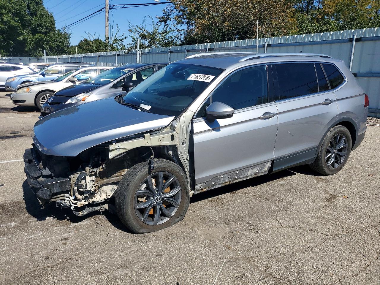 2022 VOLKSWAGEN TIGUAN SE | 3VV2B7AX1NM100010 | UPCARS