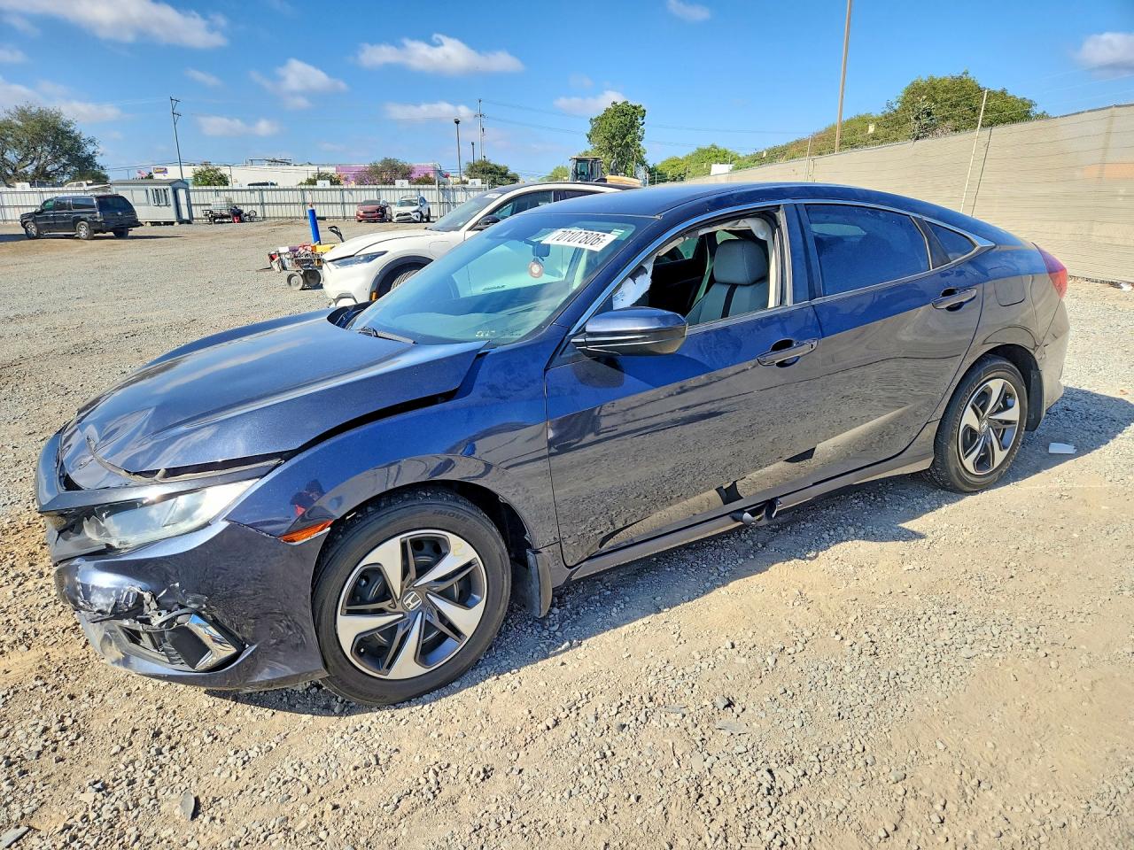 2019 HONDA CIVIC LX | 19XFC2F6XKE050357 | UPCARS