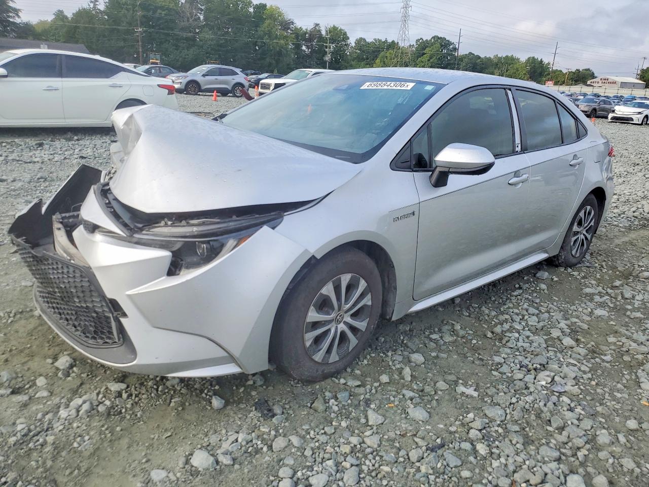 2021 TOYOTA COROLLA LE | JTDEAMDE7MJ008211 | UPCARS