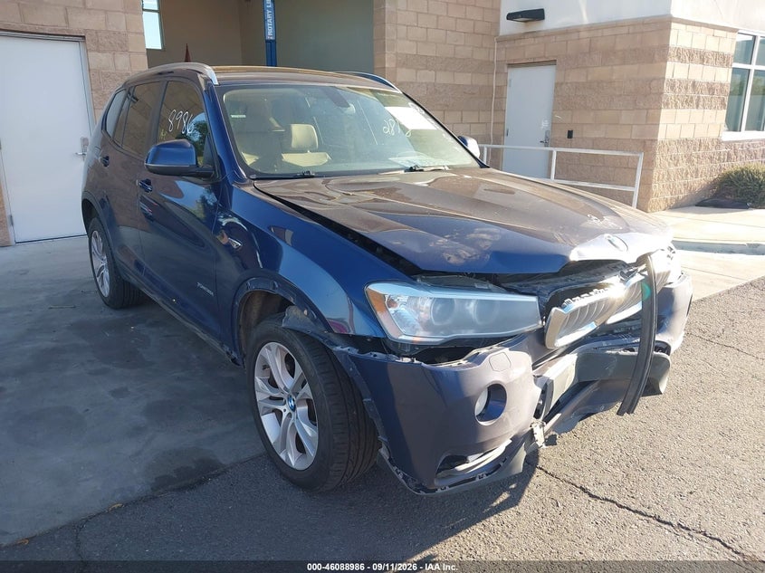 2017 BMW X3 XDRIVE35I | 5UXWX7C36H0U43784 | UPCARS