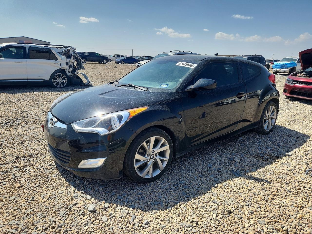 2017 HYUNDAI VELOSTER BASE | KMHTC6AD3HU317974 | UPCARS