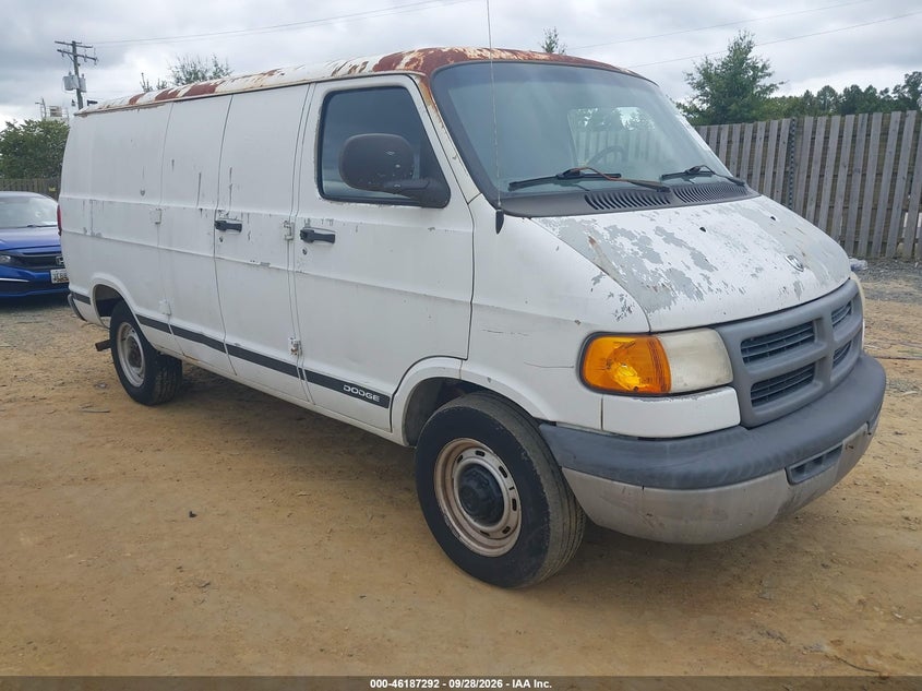 2003 DODGE RAM VAN CONVERSION | 2D7JB21YX3K510251 | UPCARS