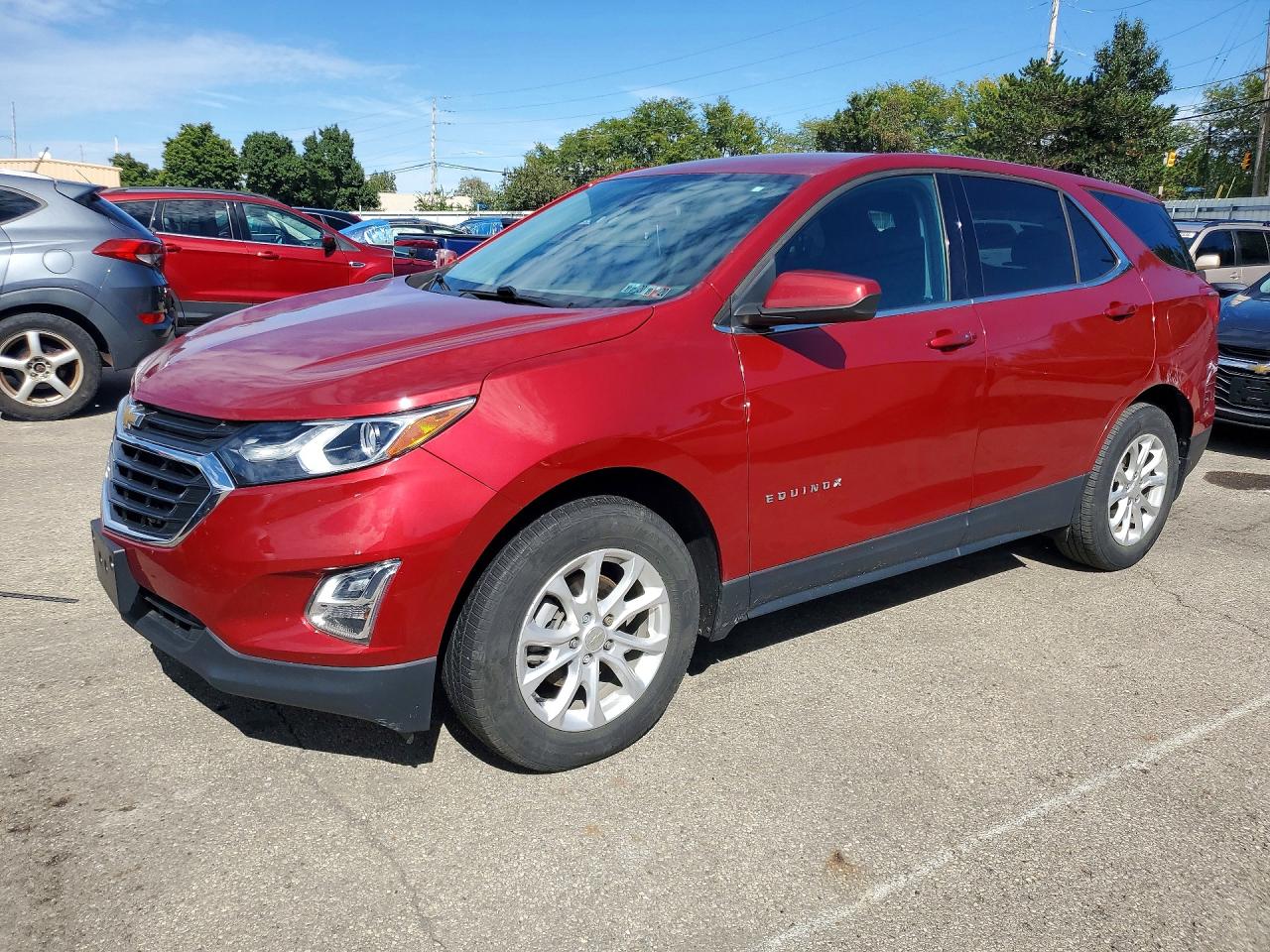 2020 CHEVROLET EQUINOX LT | 3GNAXUEV2LS559579 | UPCARS