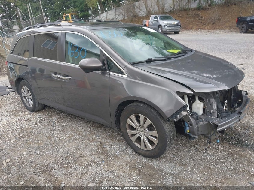 2017 HONDA ODYSSEY EX-L | 5FNRL5H65HB008810 | UPCARS