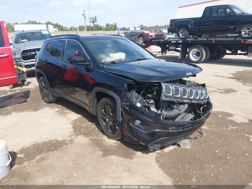 2022 JEEP COMPASS LATITUDE FWD | 3C4NJCBB0NT214385 | UPCARS