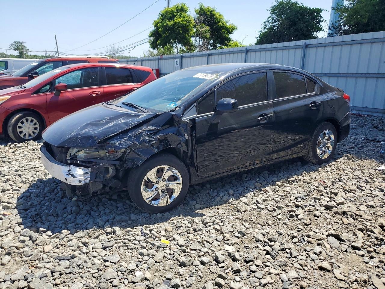2013 HONDA CIVIC LX | 19XFB2F50DE217063 | UPCARS