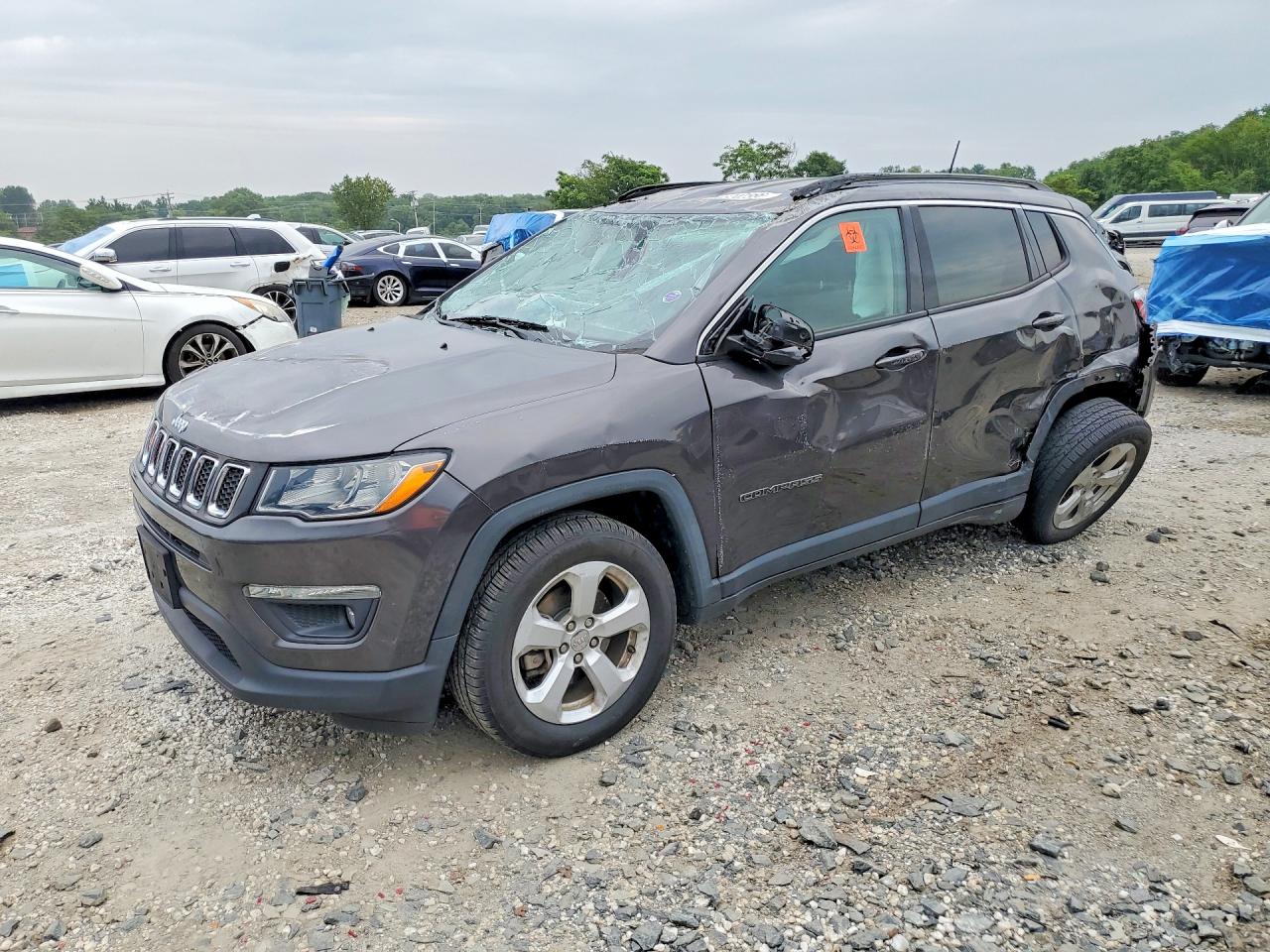 2021 JEEP COMPASS LATITUDE | 3C4NJCBB1MT572187 | UPCARS