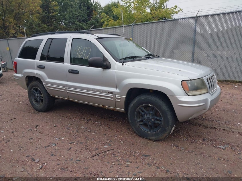 2004 JEEP GRAND CHEROKEE LAREDO | 1J4GW48N64C286570 | UPCARS