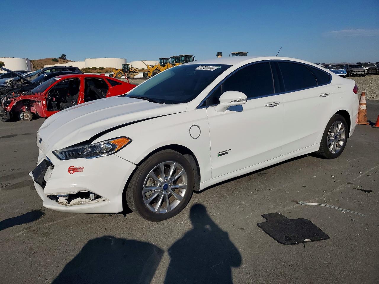 2018 FORD FUSION SE PHEV | 3FA6P0PU5JR241218 | UPCARS