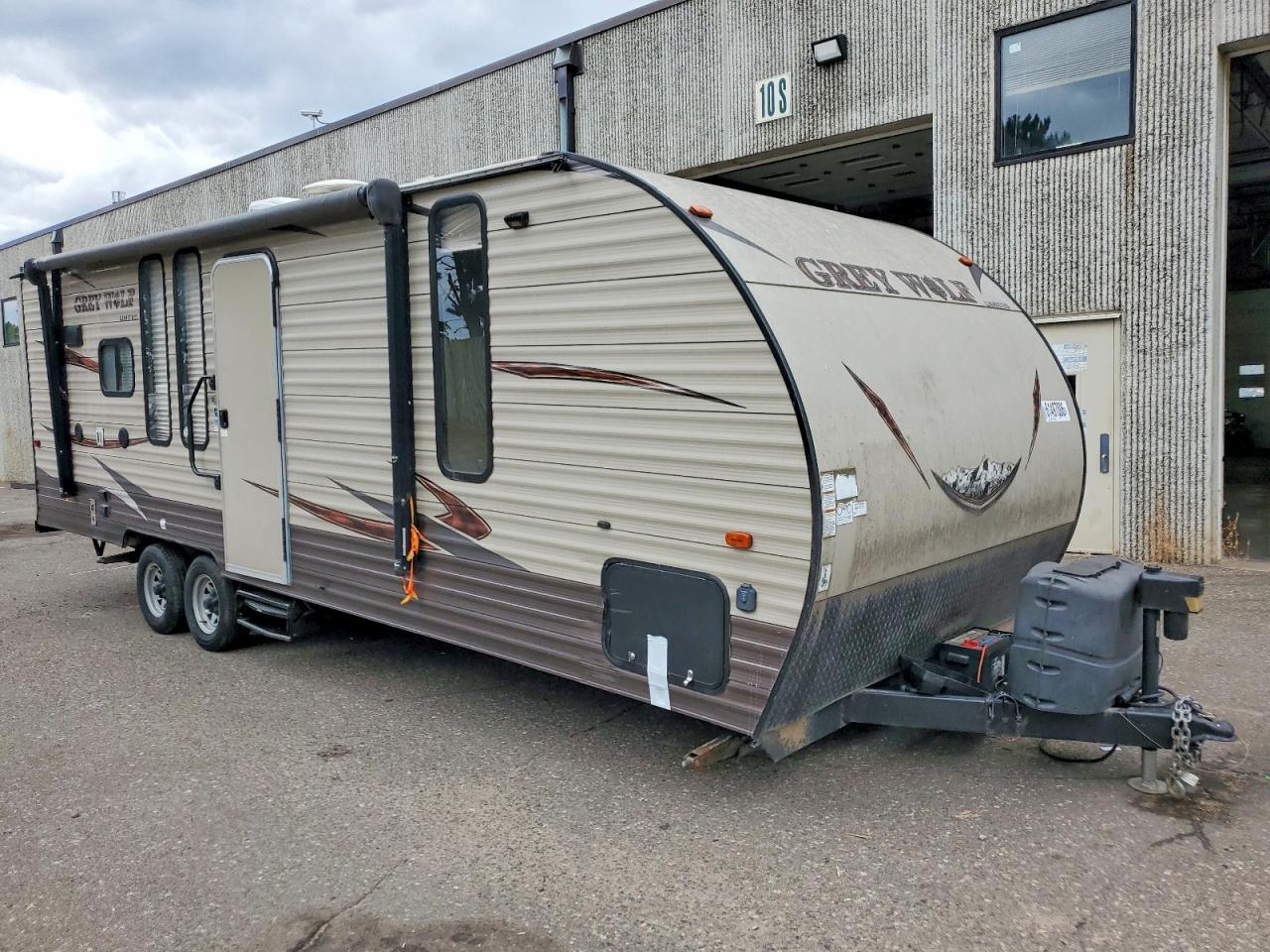2016 FOREST RIVER GREY WOLF CAMPER | 4X4TCKZ26HK036421 | UPCARS