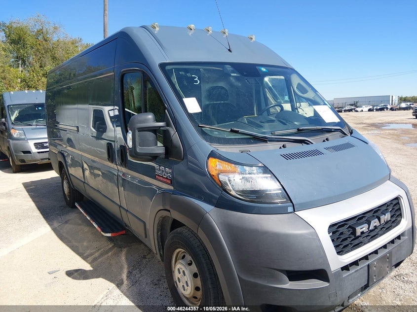 2021 RAM PROMASTER 3500 CARGO VAN HIGH ROOF 159 WB EXT | 3C6MRVJGXME579339 | UPCARS