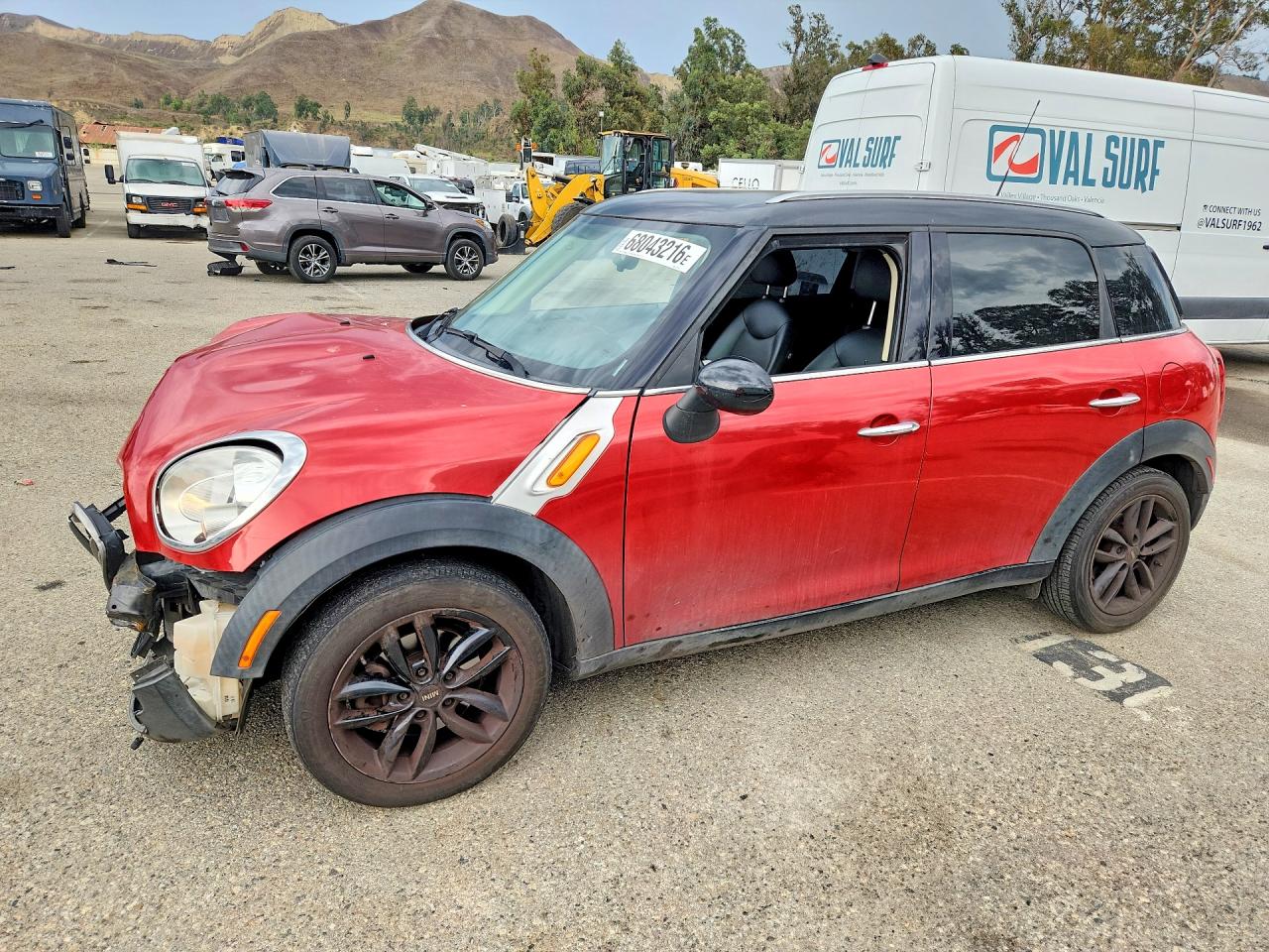 2014 MINI COOPER COUNTRYMAN | WMWZB3C52EWR37699 | UPCARS