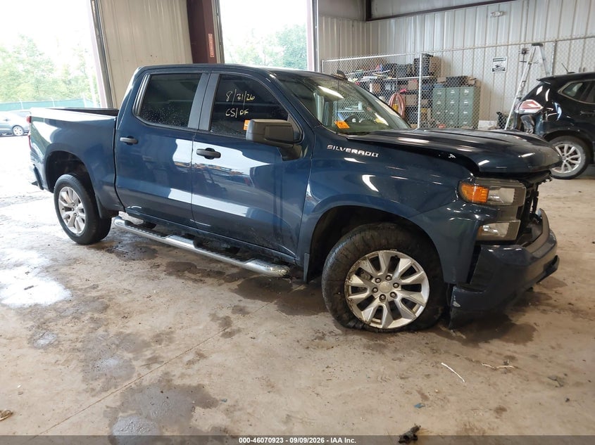 2021 CHEVROLET SILVERADO 1500 CUSTOM | 1GCUYBEF8MZ381164 | UPCARS